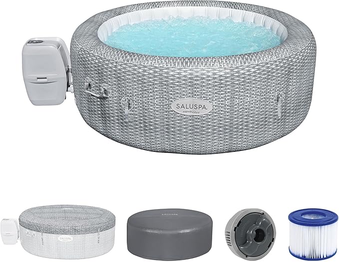 Bestway SaluSpa Honolulu AirJet 2 to 6 Person Inflatable Hot Tub