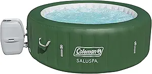Coleman Palm Springs AirJet Inflatable Hot Tub Review: A Luxurious Spa Experience in Your Backyard.